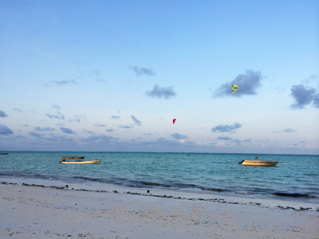 kite surf Zanzibar