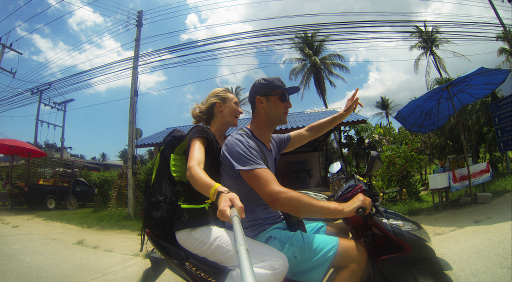 Scooter Koh Pha Ngan