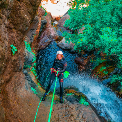 Rando canyoning Madère