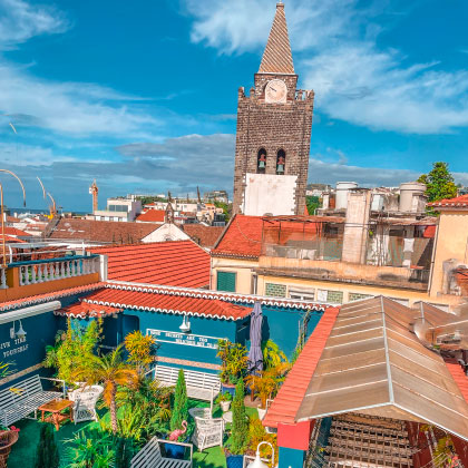 Sé boutique hotel terrasse Funchal